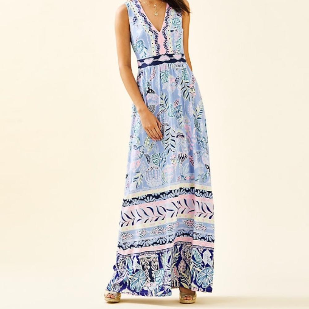 NEW W/ TAGS LILLY PULITZER MCKINLEY MAXI DRESS